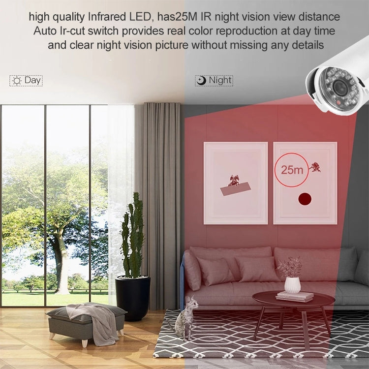 1 / 3 inch Sony 420TVL 6mm Fixed Lens Array LED & Waterproof Color CCD Video Camera without Bracket, IR Distance: 25m, VW-8426 1 / 3 inch Sony 420TVL 6mm Fixed Lens Array LED & Waterproof Color CCD Video Camera without Bracket, IR Distance: 25m, VW-8426
